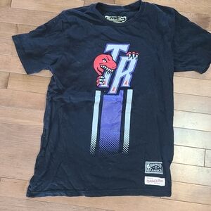 Mitchell & Ness Black and Purple Graphic Tee